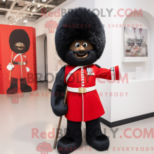 Mascot character of a Black...