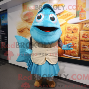 Mascot karakter van een...
