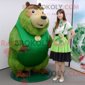 Mascot character of a...