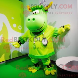 Maskot karakter af en...