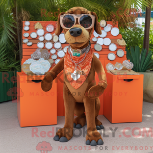Mascottekarakter van een...