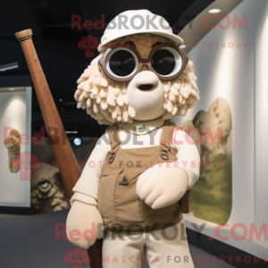 Mascottefiguur van een...