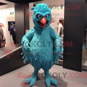 Personaje mascota de gallos...