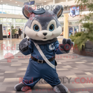 Mascot karakter van een...