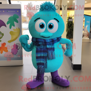 Mascot karakter van een...