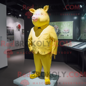Personnage mascotte d un...