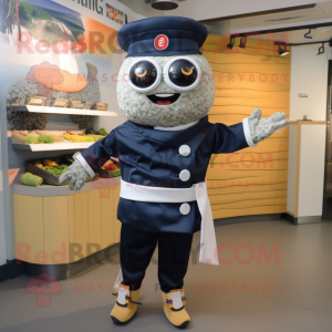Navy Sushi mascotte kostuum...