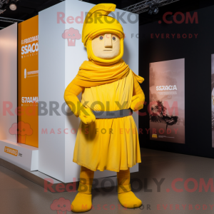 Personnage mascotte d un...