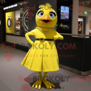 Mascot karakter van een...