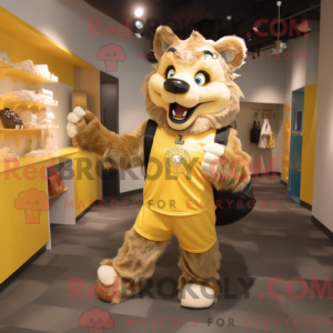 Mascottekarakter van een...