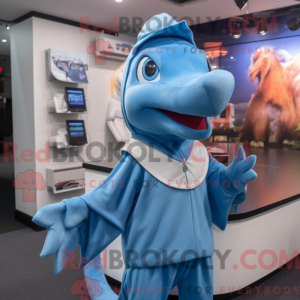 Mascot karakter van een...