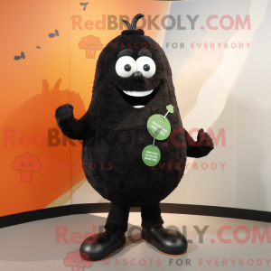 Mascot character of a Black...
