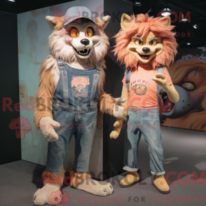 Mascot karakter van een...