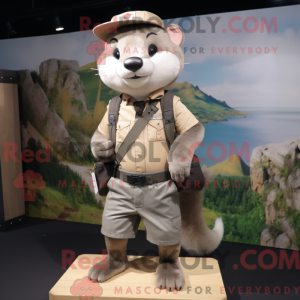 Mascot karakter van een...