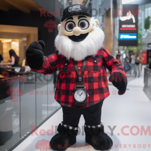 Mascot karakter van een...