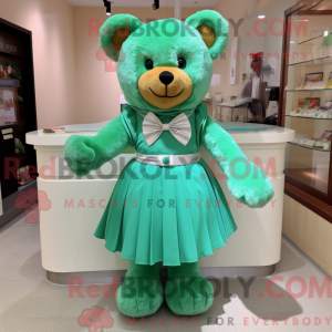 Mascot character of a Green...
