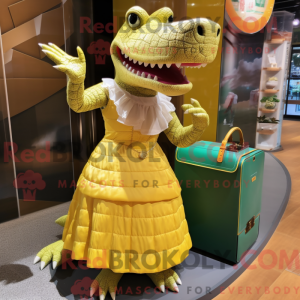 Mascot character of a Gold...