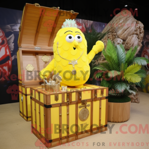 Mascottefiguur van een...