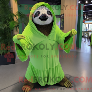 Mascot character of a Lime...