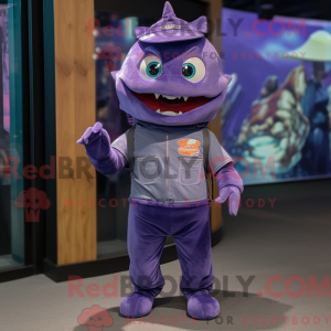 Mascot karakter van een...