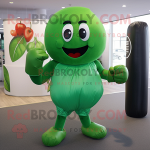 Olive Boxing Glove mascotte...