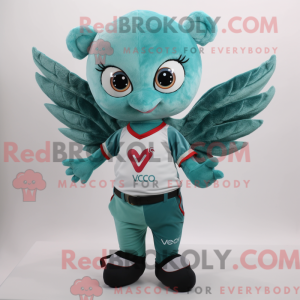 Mascot karakter van een...