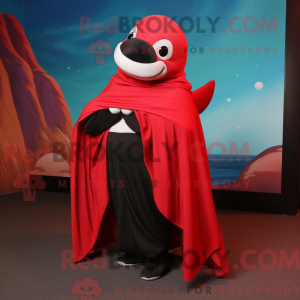 Mascot character of a Red...