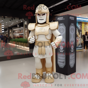 Mascottefiguur van een...