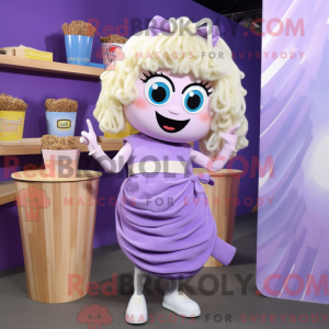 Mascot karakter van een...