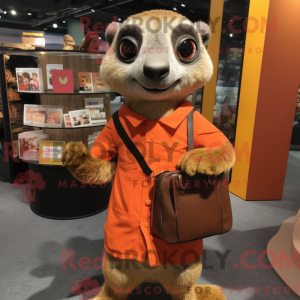 Mascot karakter van een...