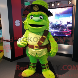 Mascot karakter van een...