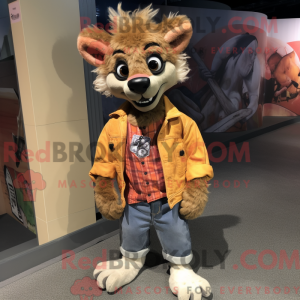 Mascottekarakter van een...