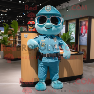 Mascottefiguur van een...
