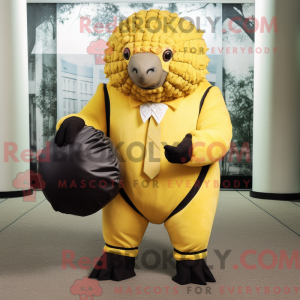 Mascot character of a...