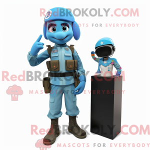 Mascot character of a...