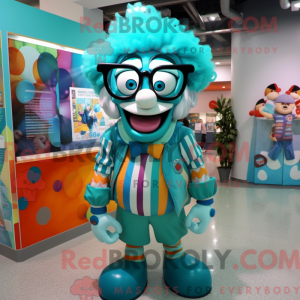 Mascot karakter van een...