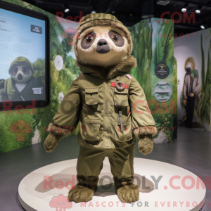 Mascottekarakter van een...