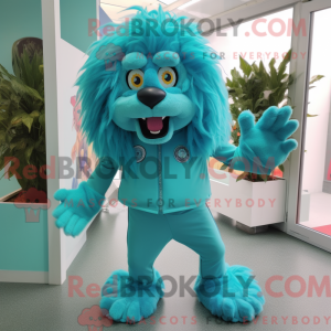 Mascot karakter van een...