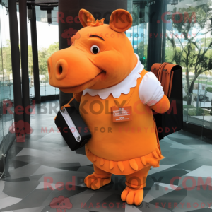 Mascot character of a...