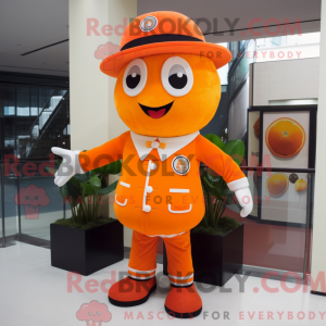 Maskot karaktär av en...