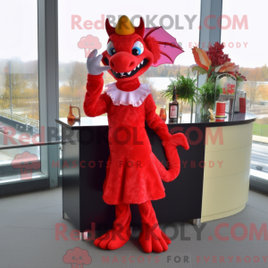 Mascottekarakter van een...