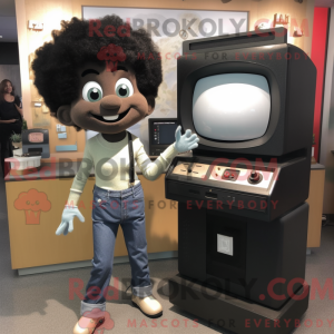 Mascottekarakter van een...