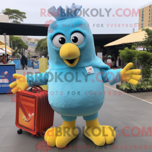 Mascot karakter van een...