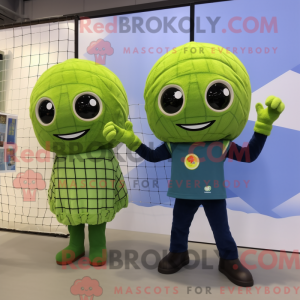 Mascottekarakter van een...