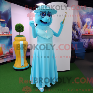 Mascot character of a Sky...