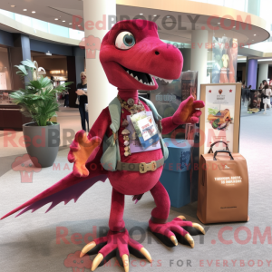Mascot karakter van een...