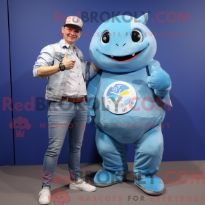 Mascot karakter van een...
