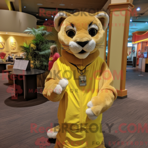 Mascot character of a...