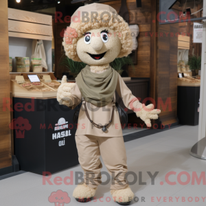 Mascot character of a...