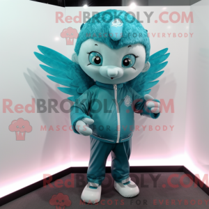 Postava maskota Teal Cupida...